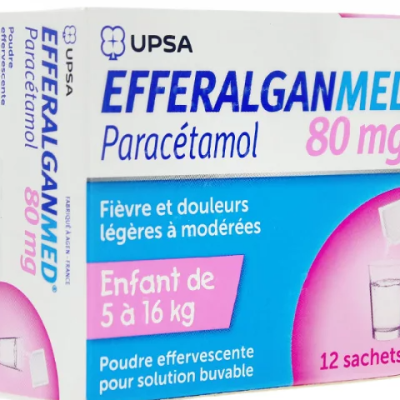 Efferalgan 80 mg Suspension buvable