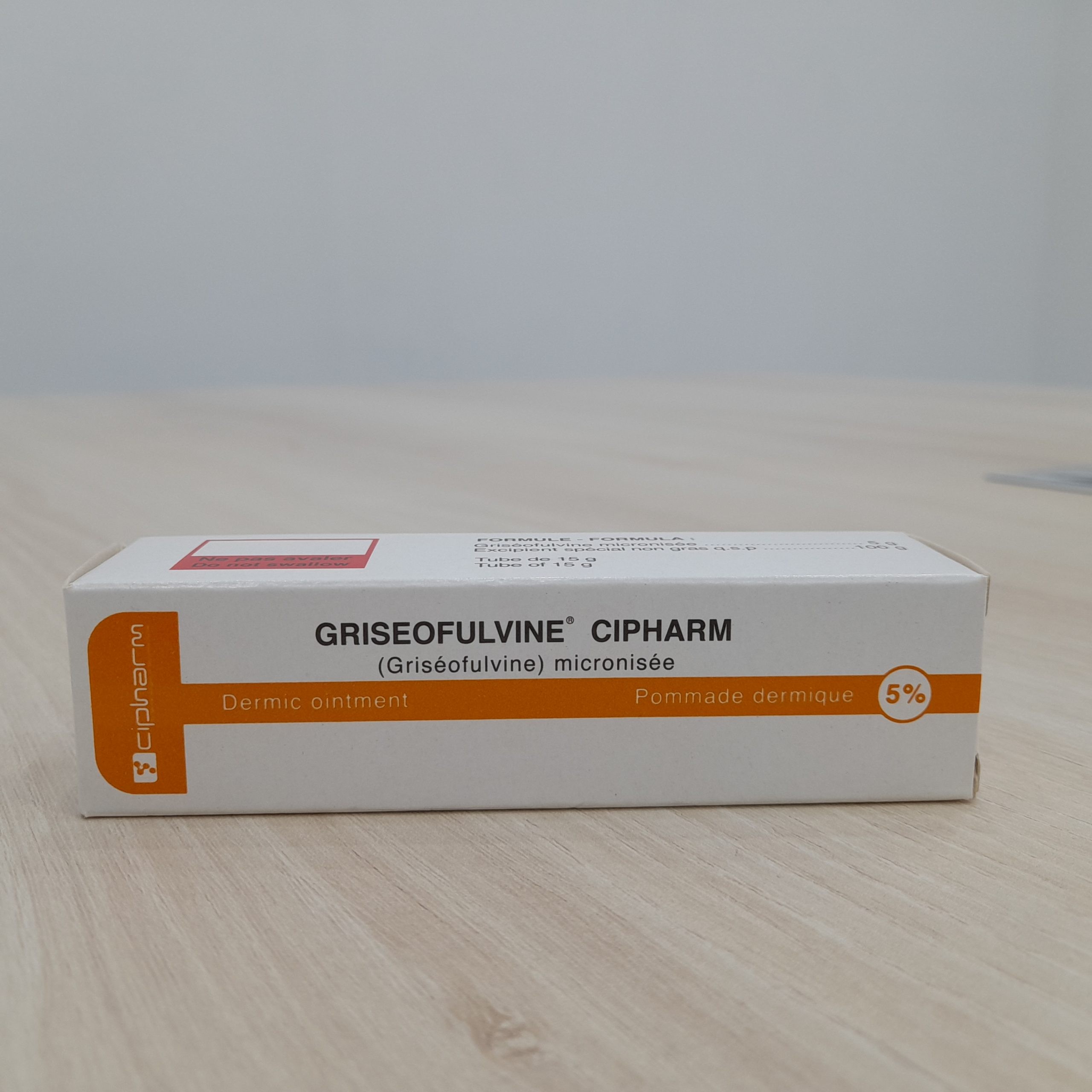 GRISEOFULVINE CIPHARM 5 % 