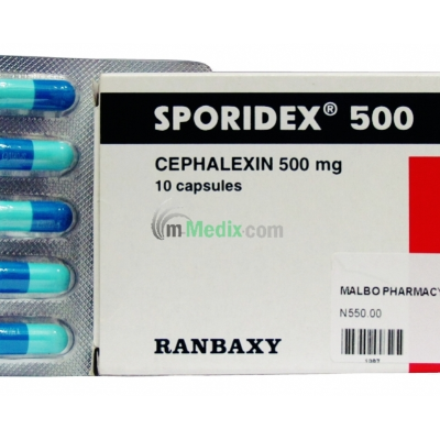 Sporidex 500 mg