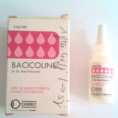 Bacicoline à la bacitracine