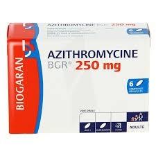 AZITHROMYCINE 250 mg comp.