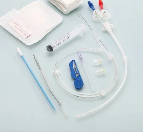 CATHETER HEMODIALYSE G 24 GDK 812 5P 12.5 cm