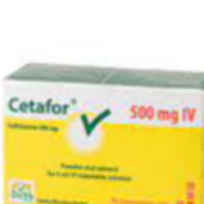 Cetafor 500 mg IV