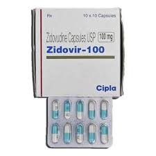 ZIDOVUDINE 100 mg comp. bte/100