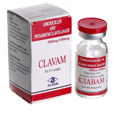 Clavam 500/100 mg Injectable